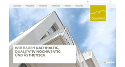 Desktop Screenshot of gewofag.de
